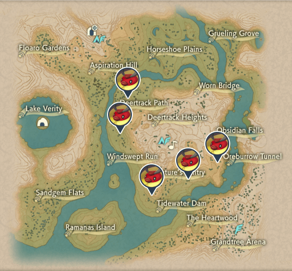 Kricketot Obsidian Fieldlands Map Locations