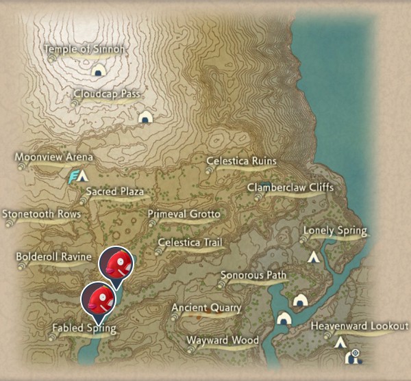 Magikarp Coronet Highlands Map Locations