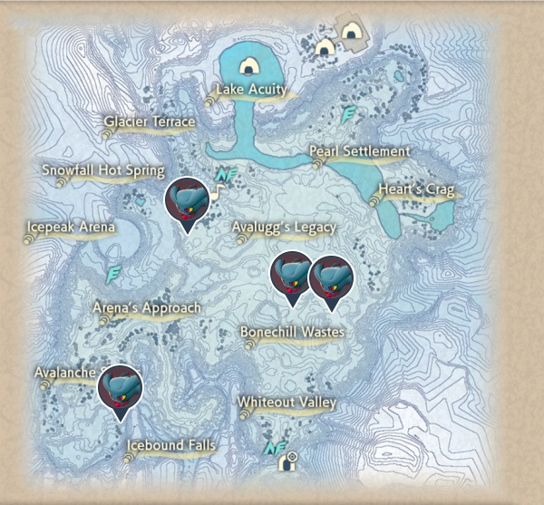Misdreavus Alabaster Icelands Map Locations