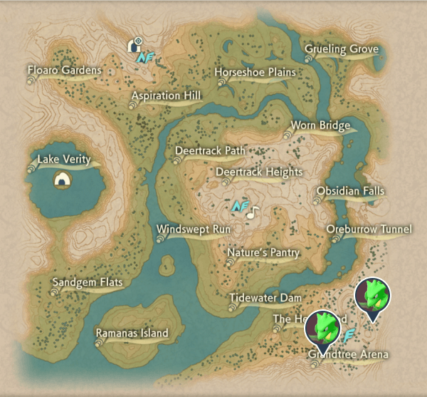 Scyther Obsidian Fieldlands Map Locations