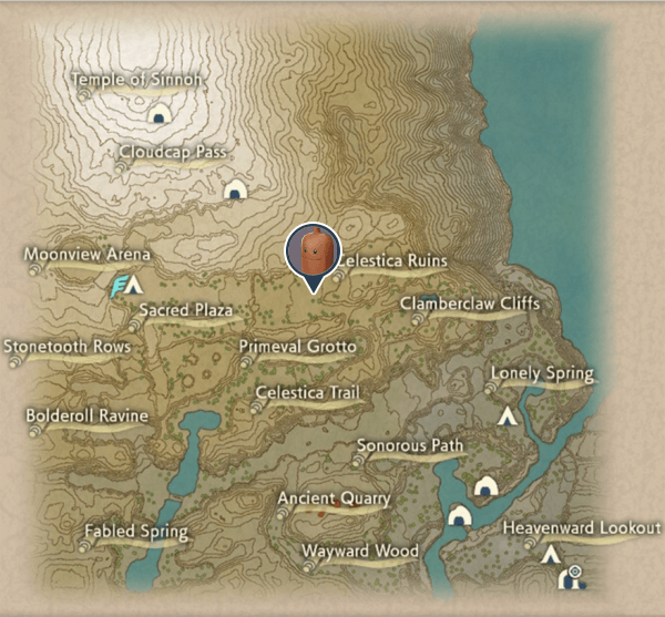 Sudowoodo Coronet Highlands Map Locations