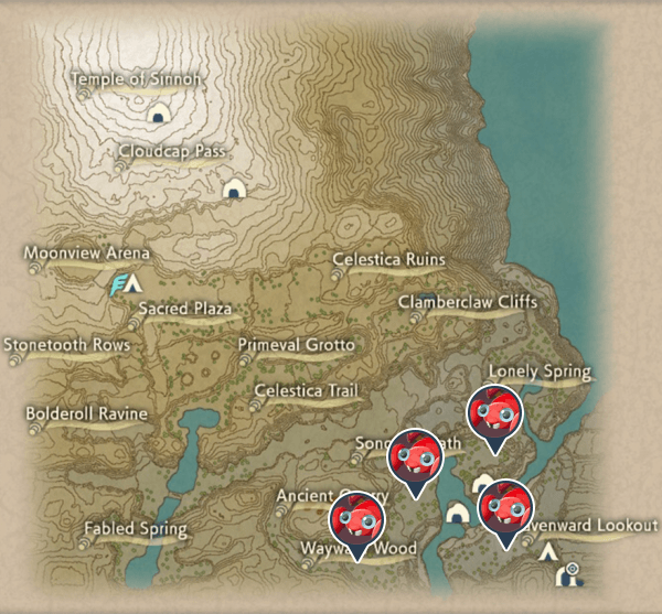 Paras Coronet Highlands Map Locations
