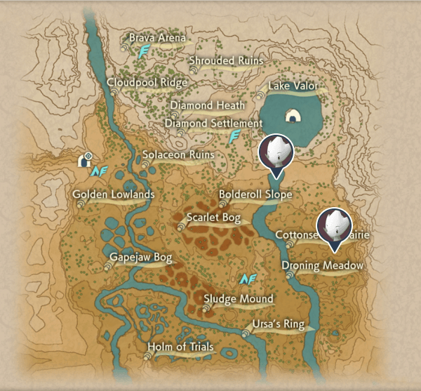 Togetic Crimson Mirelands Map Locations