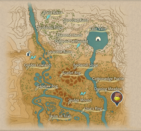 Ursaring Crimson Mirelands Map Locations