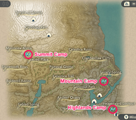 Coronet Highlands All Camps