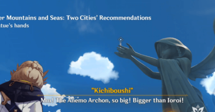 Genshin - Eight Locales Day 3 - Head to the Anemo Archon statue