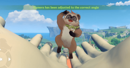 Genshin - Eight Locales Day 3 - Take a picture on the statue