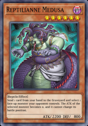 Reptilianne Medusa
