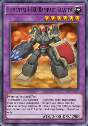 Elemental HERO Rampart Blaster