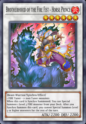 Brotherhood of the Fire Fist - Horse Prince