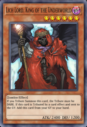 Lich Lord, King of the Underworld