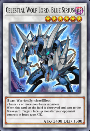 Celestial Wolf Lord, Blue Sirius