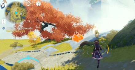 Genshin - Kichiboushi Day 4 - Follow Kichiboushi down the mountain