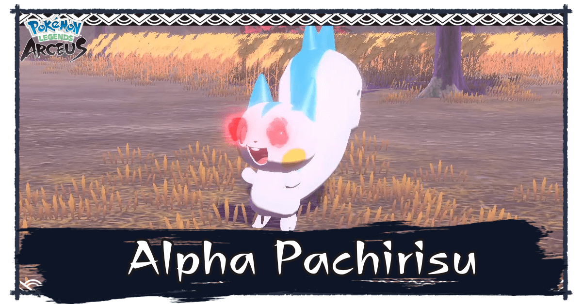 Alpha Pachirisu Location and How to Catch | Pokemon Legends: Arceus｜Game8