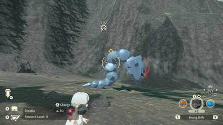 PLA Alpha Steelix Catch