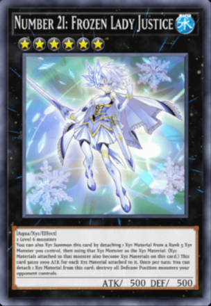 Number 21: Frozen Lady Justice