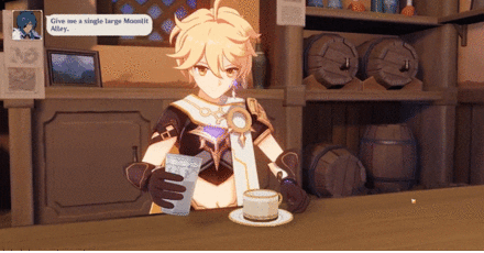 Genshin - Of Drink A-Dreaming - Pour and Serve