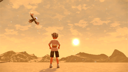 Flying Hisuian Braviary at Snowpoint Temple