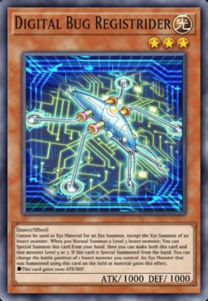 Digital Bug Registrider