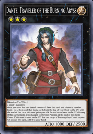 Dante, Traveler of the Burning Abyss