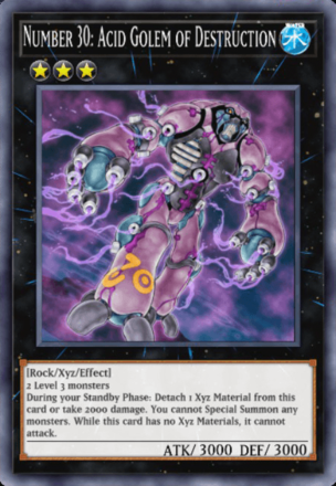 Number 30: Acid Golem of Destruction