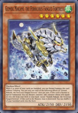Gizmek Makami, the Ferocious Fanged Fortress