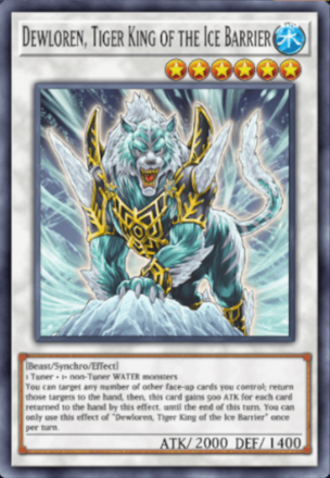 Dewloren, Tiger King of the Ice Barrier