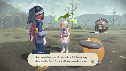 Legends Arceus - Calaba calling Ursaluna