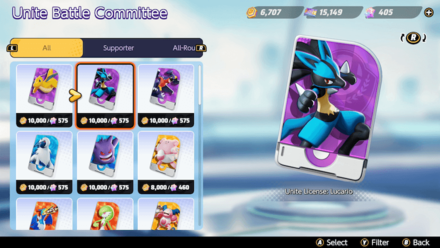 Pokemon UNITE - 10000 Coin Licenses