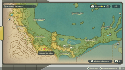 Pokemon Legends Arceus - Nanab Berry Map Location