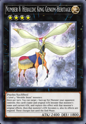 Number 8: Heraldic King Genom-Heritage