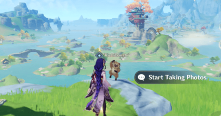 Genshin - Kichiboushi Day 5 - Take a picture of Kichiboushi