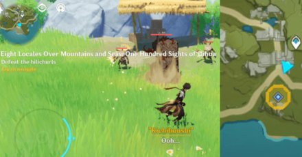 Genshin - Kichiboushi Day 5 - Defeat the Hilichurl Enemies