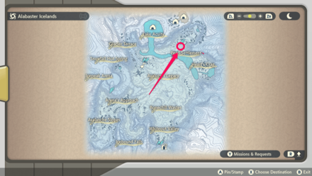 The Bergmite Enthusiast Map