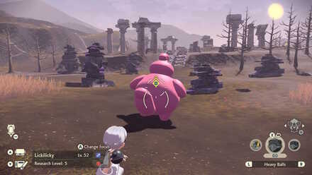 PLA Alpha Lickilicky Catch