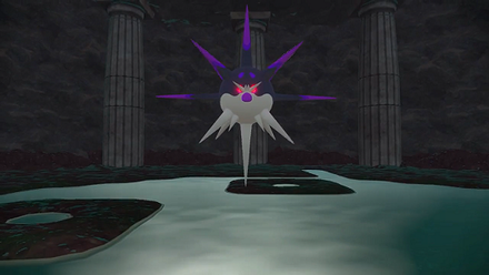 Legends Arceus - Alpha Overqwil in Lake Valor