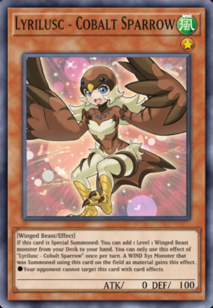 Lyrilusc - Cobalt Sparrow