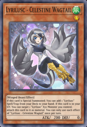 Lyrilusc - Celestine Wagtail