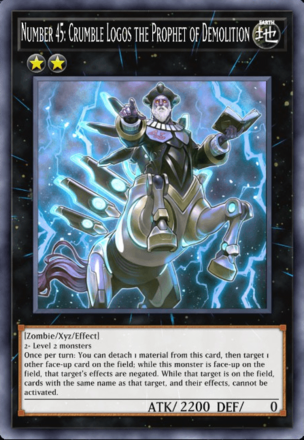 Number 45: Crumble Logos the Prophet of Demolition