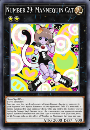 Number 29: Mannequin Cat