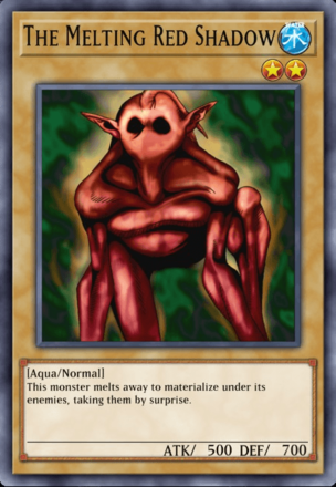 The Melting Red Shadow