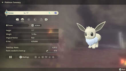 Shiny Eevee Status Page