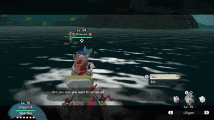 Lilligant vs. Whiscash