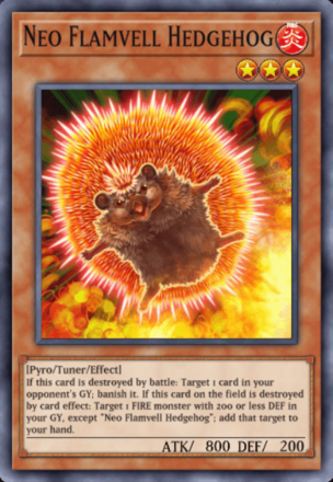 Neo Flamvell Hedgehog