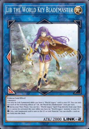 Lib the World Key Blademaster