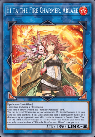 Hiita the Fire Charmer, Ablaze