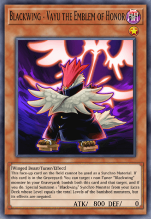Blackwing - Vayu the Emblem of Honor