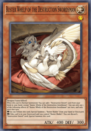 Buster Whelp of the Destruction Swordsman