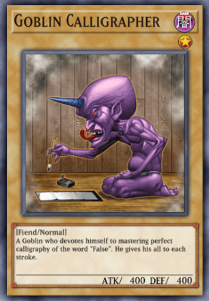Goblin Calligrapher