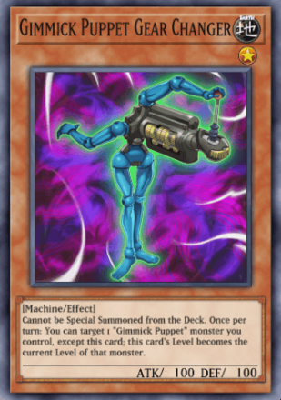 Gimmick Puppet Gear Changer